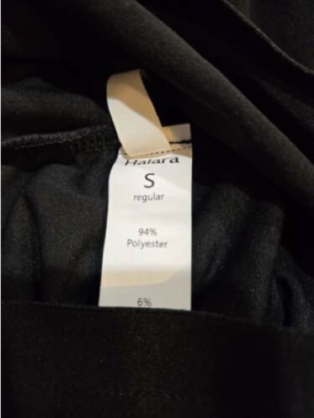 Halara V Neck Black Long Sleeve Wide-Leg Jumpsuit Size S - Picture 6 of 7